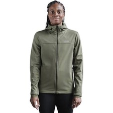 NoBull Women's Softshell Full Zip Hoodie Jacket Army Green Size XS