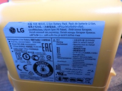 Genuine LG CordZero A9 Stick Vacuum Charge Plus Rechargeable Battery EAC63758601