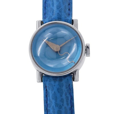 Alain Silberstein BOITO ACIER Alain Silberstein Watch Blue Dial Alain