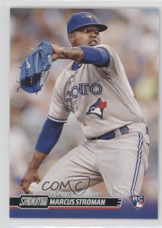 2014 Topps Stadium Club Rainbow Foil Marcus Stroman #128 Rookie RC 0m8