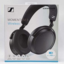New Sennheiser Audio Momentum 4 Wireless Noise Cancellation Headphones - Black