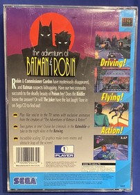 Great Condition! Adventures of Batman & Robin (Sega CD, 1995)