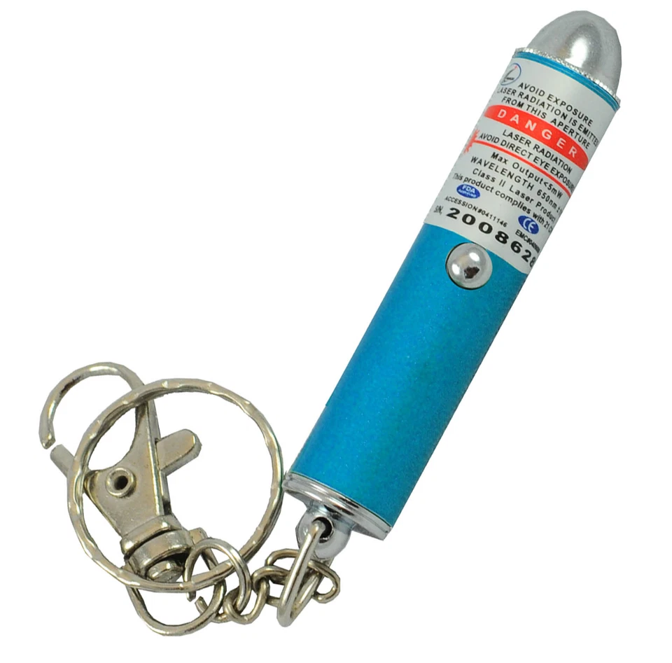 Pet laser pointer pet light hours of fun - blue or red BRAND NEW batteries incl. - Image 2 of 3