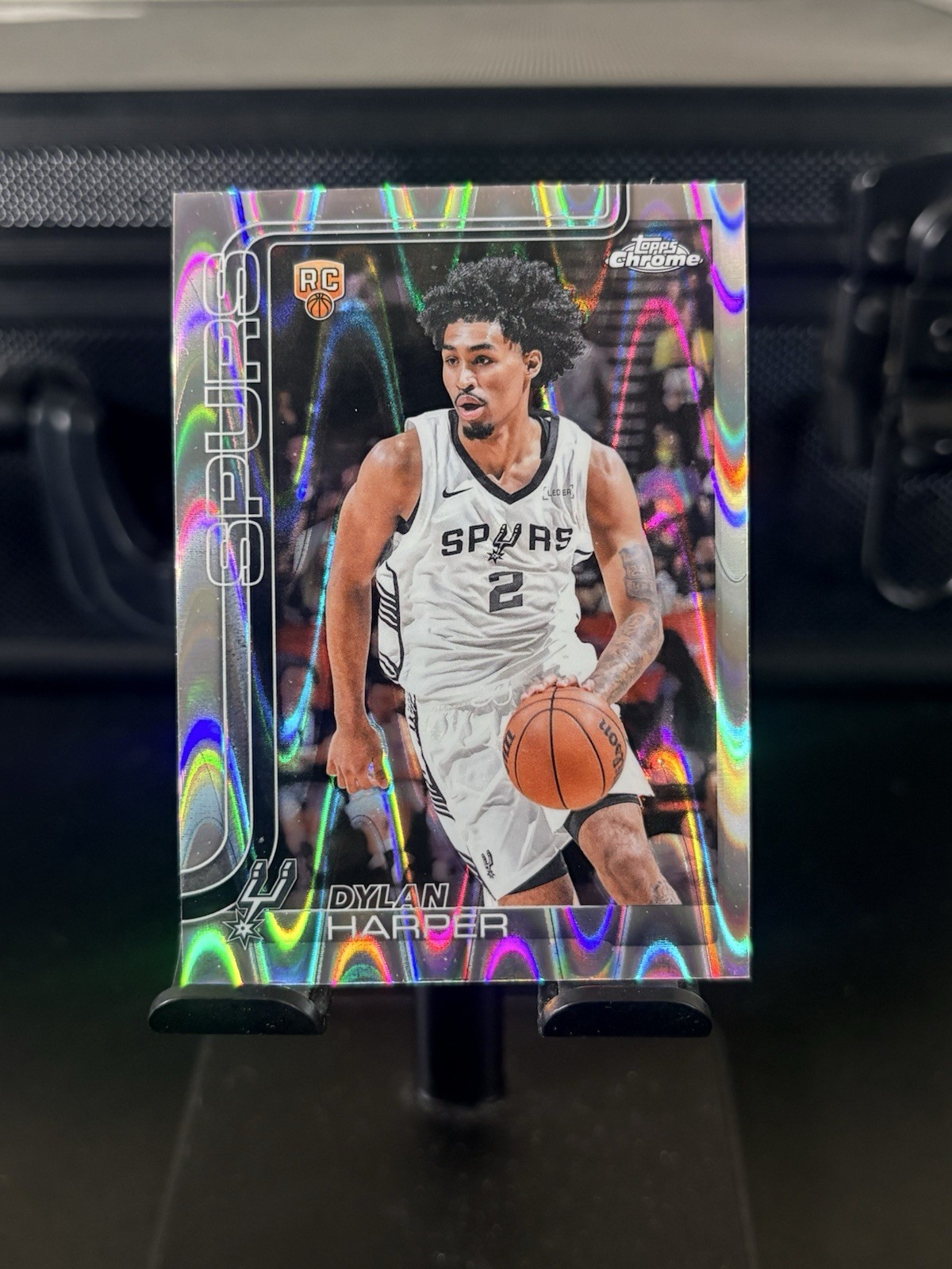 2025-26 Topps Chrome - Dylan Harper #252 RayWave Refractor (RC)