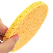 5X10 Cellulose Sponge Facial Skin Cleansing Exfoliate Pad Face Clean Remover