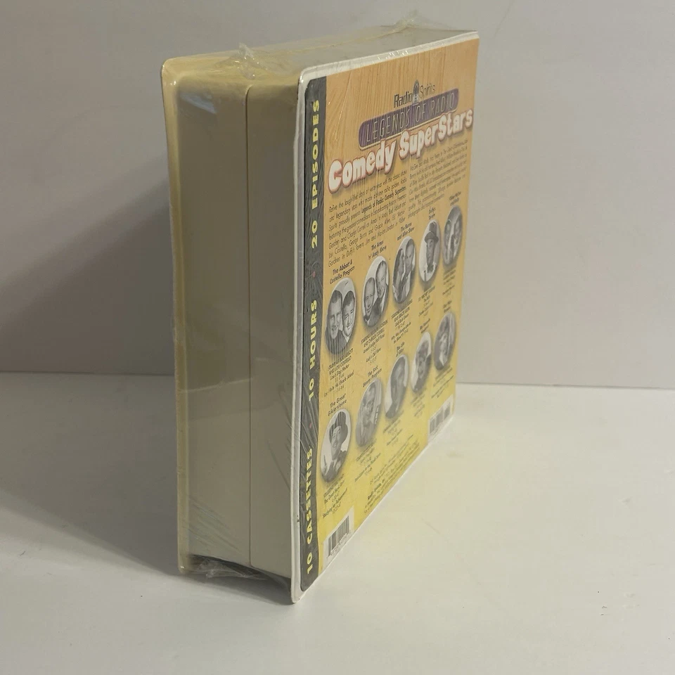 Legends Of Radio Comedy Superstars 10 Cassette Tape Set Radio Spirits NEW SEALED - Image 4 of 4