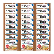 SAPPORO ICHIBAN Ramen Noodles Beef Flavor No 1 Tasting Japanese Instant Noodles