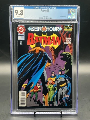 Batman #511 (DC Comics September 1994) CGC Graded 9.8 White Pages