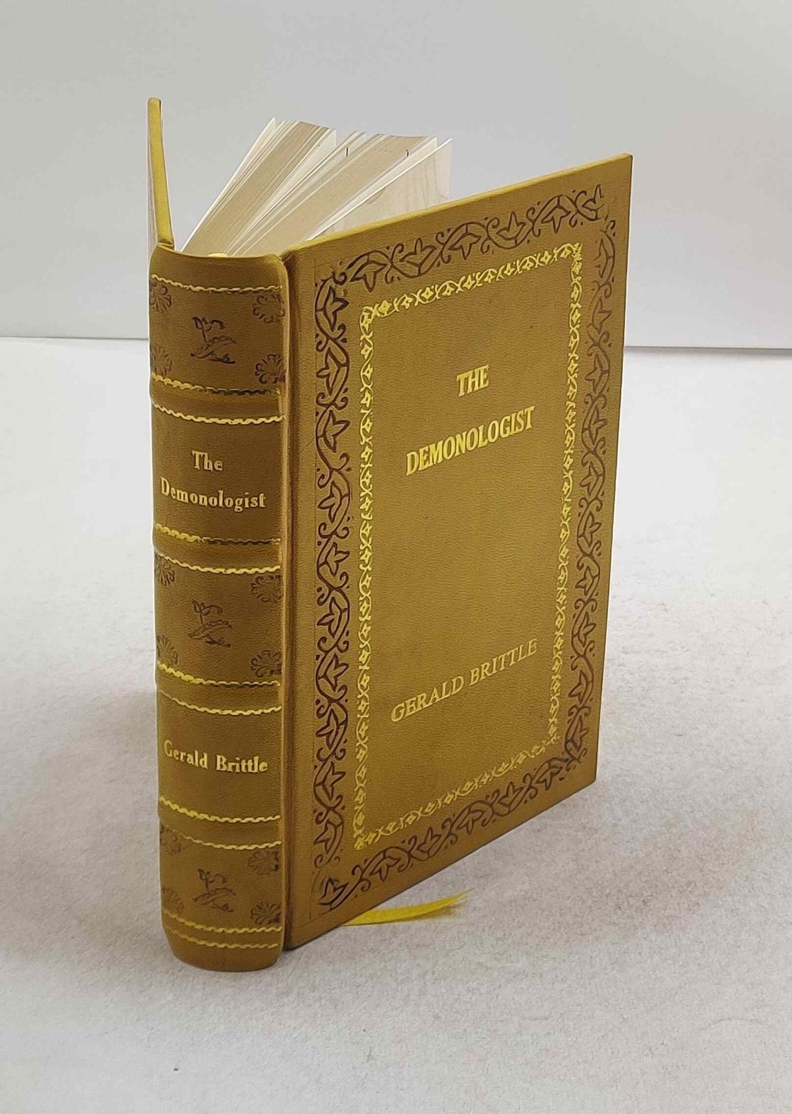 The Demonologist: The Extraordinary Career Of Ed And Lor [Premium Leather Bound]-image