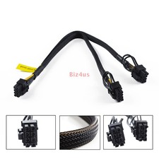 New 8pin to 8 8pin PCI-Express GPU Power Supply Cable For HP ML350P G8 Gen8 35cm