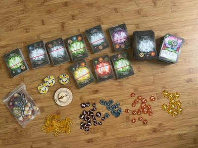 Lot Of  Key Forge Cards - Some still sealed with Upgraded & original components