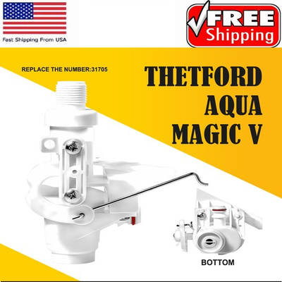 #ad #ad Upgraded Thetford Aqua Magic V Toilet Valve Water Replacement RV For Part# 31705 $15.19
