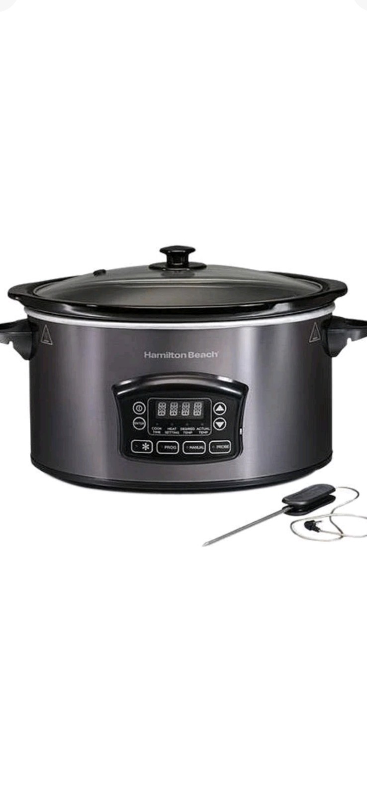 Hamilton Beach 33768 6 Qt. 6 Quart Programmable Defrost Slow
