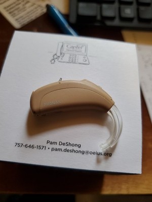Hearing aid Phonak Bolero Q90 superpower behind the ear hearing aid USED beige