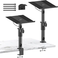 Pair of Studio Monitor Stands for PreSonus JBL NANO K Desk Speaker for KRK