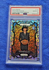 2023-24 Panini Prizm Anthony Black Variation Fast Break RC PSA 10 GEM #170 💥💥