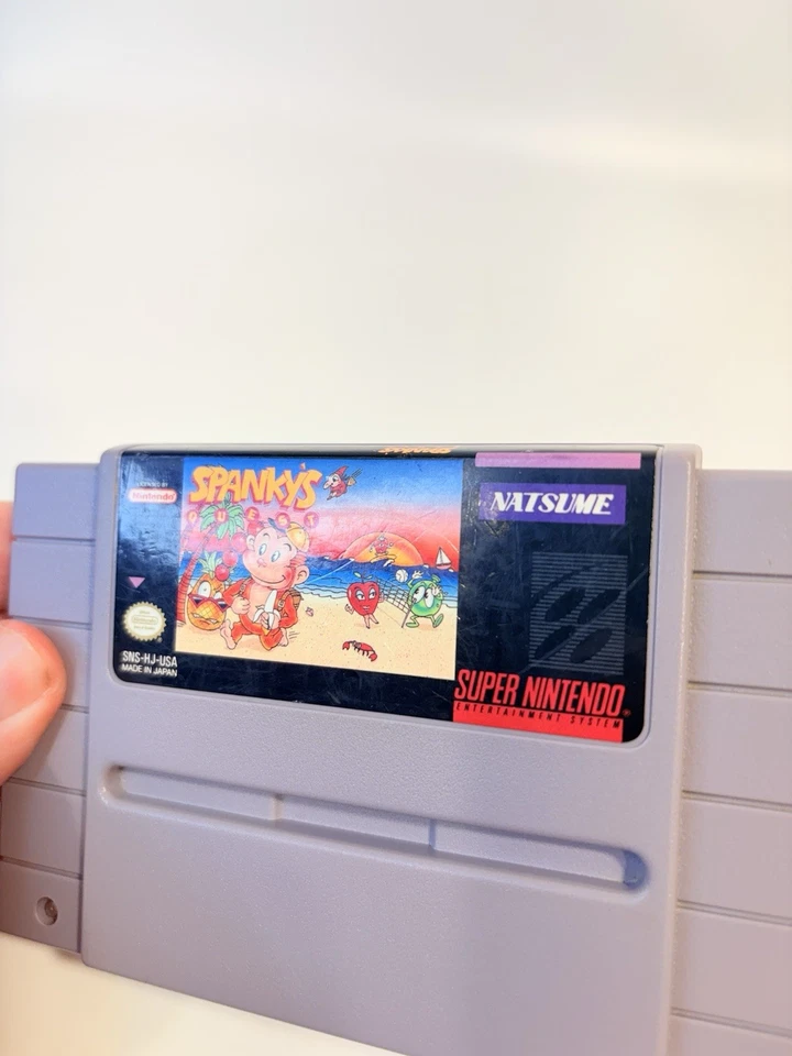 Spanky's Quest (Super Nintendo Entertainment System, 1992) Authentic Cleaned - Image 4 of 4