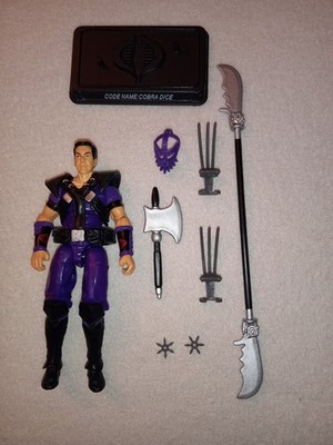 2013 G.I. Joe Collectors Club Exclusive FSS Cobra Dice Complete