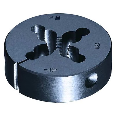 Chicago-Latrobe 400344 Hss Round Adjustable Die 6382 Greenfield Threading 1 In