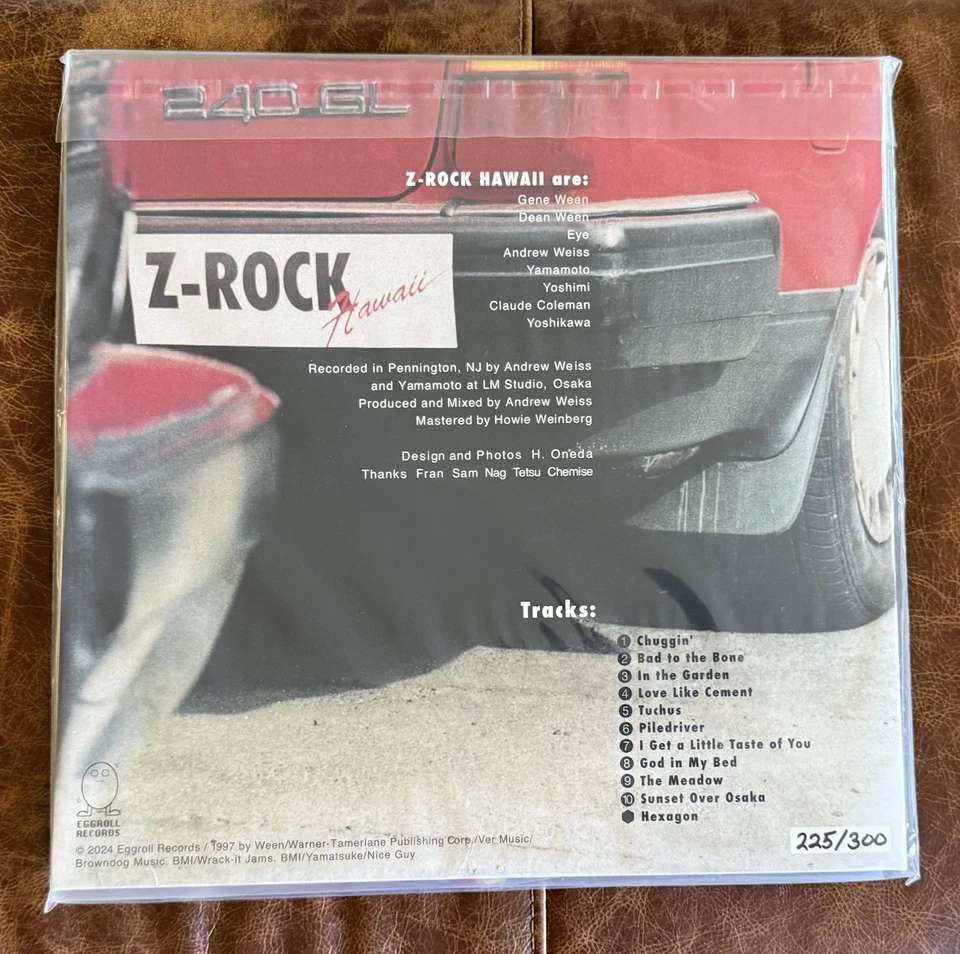 Z-ROCK Hawaii (Ween & Bordoms) ~ Got Lei’d In Hawaii Splatter Color #’d /300 Foto 3 de 4