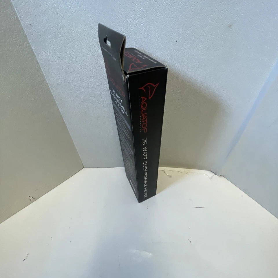 Aquecedor de Vidro Submersível AQUATOP 75W - Temperatura Ajustável Até 20 Gal - Novo - Imagem 4 de 4