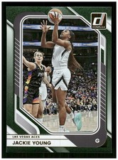 2026 Donruss WNBA #32 Jackie Young Green Shimmer