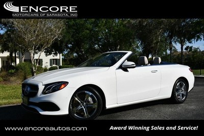 2020 Mercedes-Benz E450 E 450 RWD Cabriolet W/Parking Assistance Package