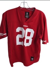 NFL San Francisco 49ers, 28 Nike Size: L Youth 14-16 . Preowned.