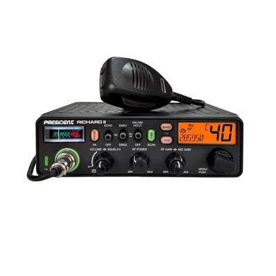 President  Richard II, 10 Meter Radio  AM/FM  NRC  Noise  Reduction  VOX  USB C