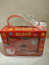 Rare 1996 Sanrio Hello Kitty 2WAY Mini Film Camera Unused Open Box w/ Manual
