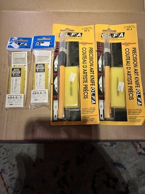 2 OLFA AK-4  And With  2 KB4-S/5 Blades