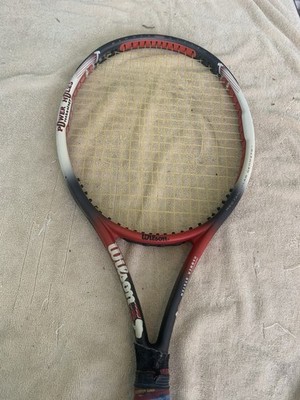 Wilson Hammer Stretch 6.4 Oversize 110 Power Holes Tennis Racquet 4 1/4 Grip