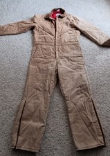 Insulated Coveralls Outerwear "Walls Zero Zone " Mens Lg 42- 44 workwear tan