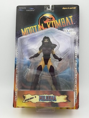 New 2000 Infinite Concepts Mortal Kombat MILEENA Series 1 Action Figure RARE