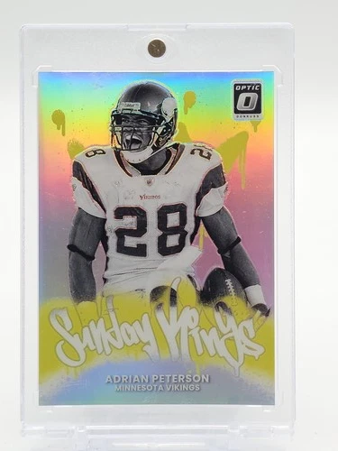 2025 Donruss Optic Adrian Peterson Base (RAW)
