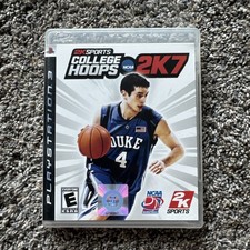 College Hoops 2K7 (PS3) — CIB • Tested Working • MINTY CLEAN Disc