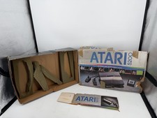 Atari 5200 Console System CIB 4 Ports With Controllers Untested Box Damage READ