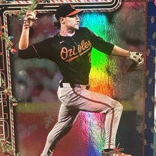 2025 Topps Now Gunnar Henderson Metallic Blue Holiday Lights