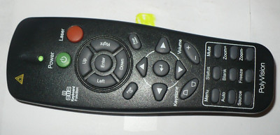 GENUINE - POLYVISION RC-3007N-160 -REMOTE CONTROL -- W/LAZER  - TESTED - DD-7520