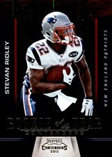 2011 Playoff Contenders ROY CONTENDERS #18 Stevan Ridley RC New England Patriots