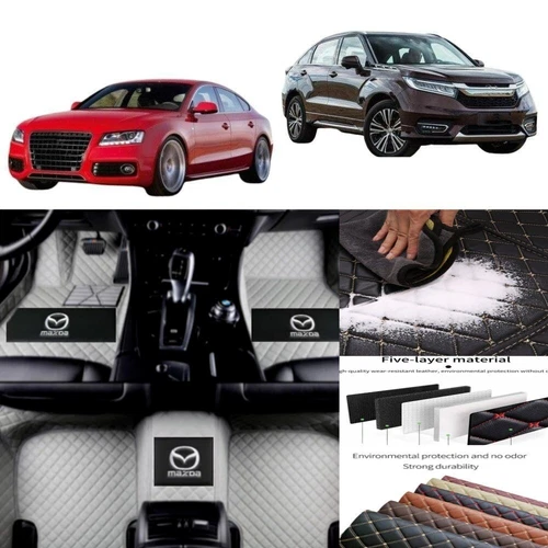 For Mazda All Models Car Floor Mats Anti-slip Luxury Custom Carpets Waterproof - Picture 34 of 43