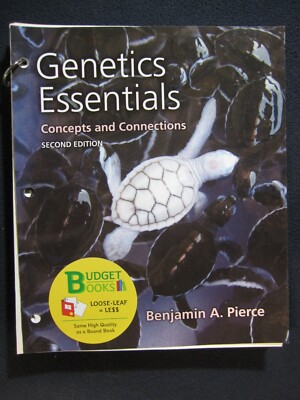 Genetics Essentials [loose_leaf] Pierce; Benjamin A. 9781464114984 | eBay