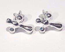 New 925 Sterling Silver Cross Earrings- US seller