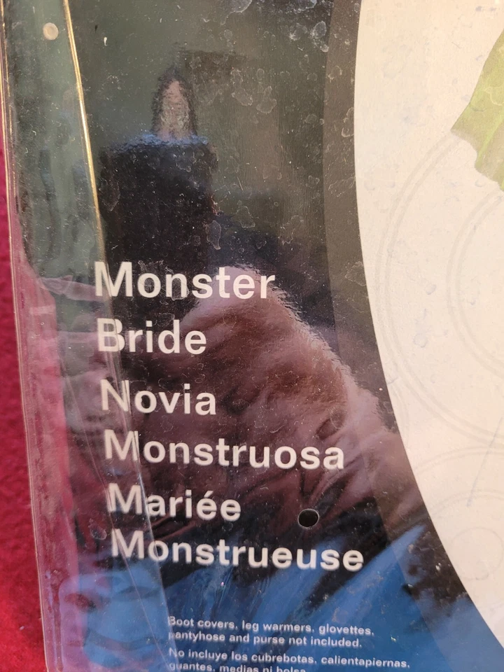 Disfraz de Halloween de novia monstruo para niñas talla 7-8 Foto 2 de 4