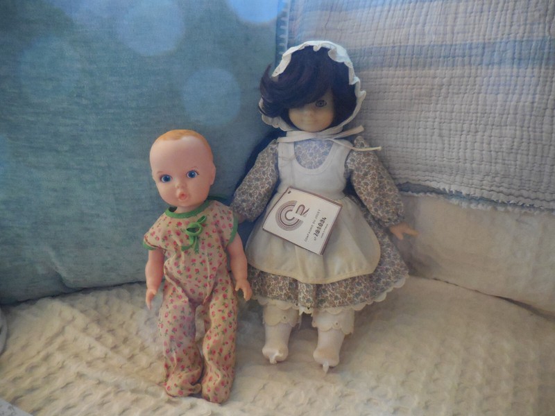 Lot of 2 Vintage CR Club French Doll 1970s, #791034 & Gerber Baby Doll 1972