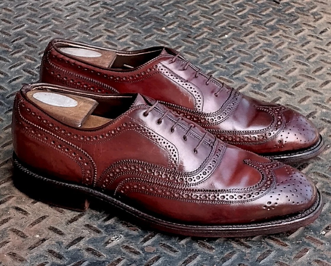 JOHNSTON & MURPHY Mens Genuine Shell Cordovan Crown