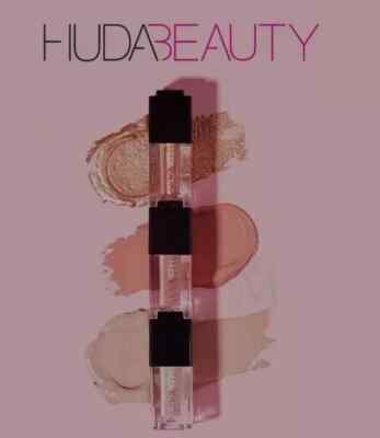 Huda Beauty Mini Matte & Metal SOFT PINKS Melted Shadows Lidschatten 3 Farbtöne