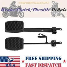 Throttle Clutch Brake Pedal Car Accelerator Pedal For ATV Quad Bike Go Kart Cart