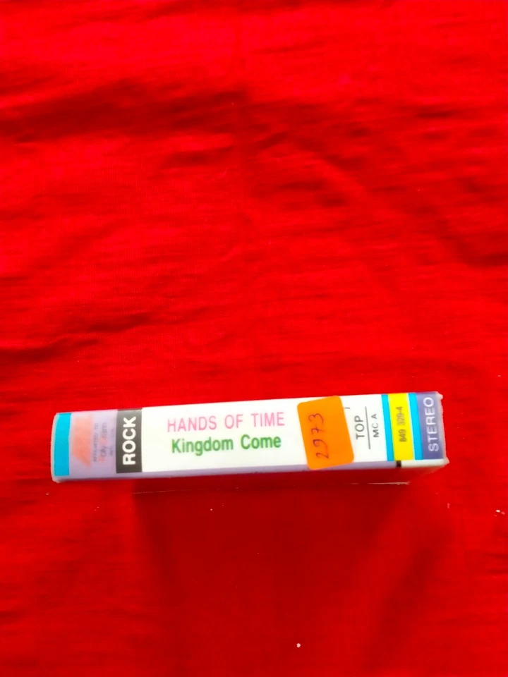 Kingdom Come Hands Of Time RARE orig Cassette tape INDIA indian Clamshell 1991 - Image 2 of 4