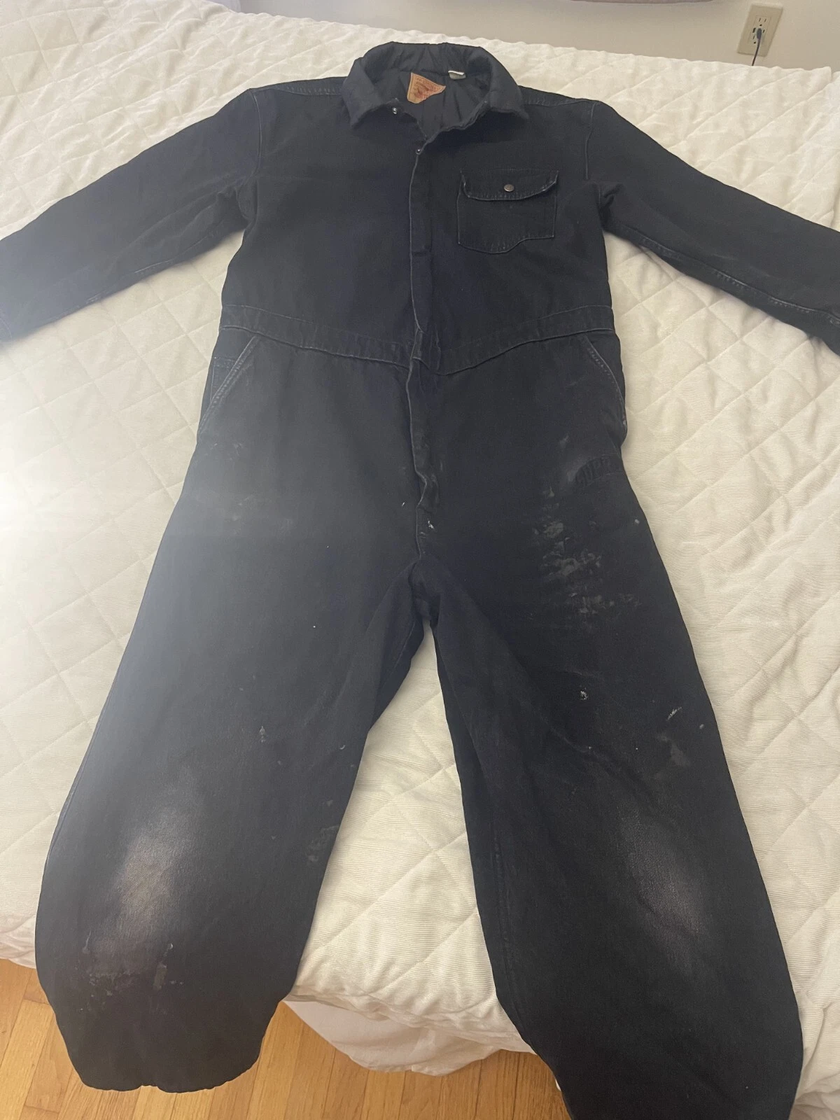 Combinaison matelassée Supreme x Levi's FW18 noire XL   Occasion (état 4/10 Taches)